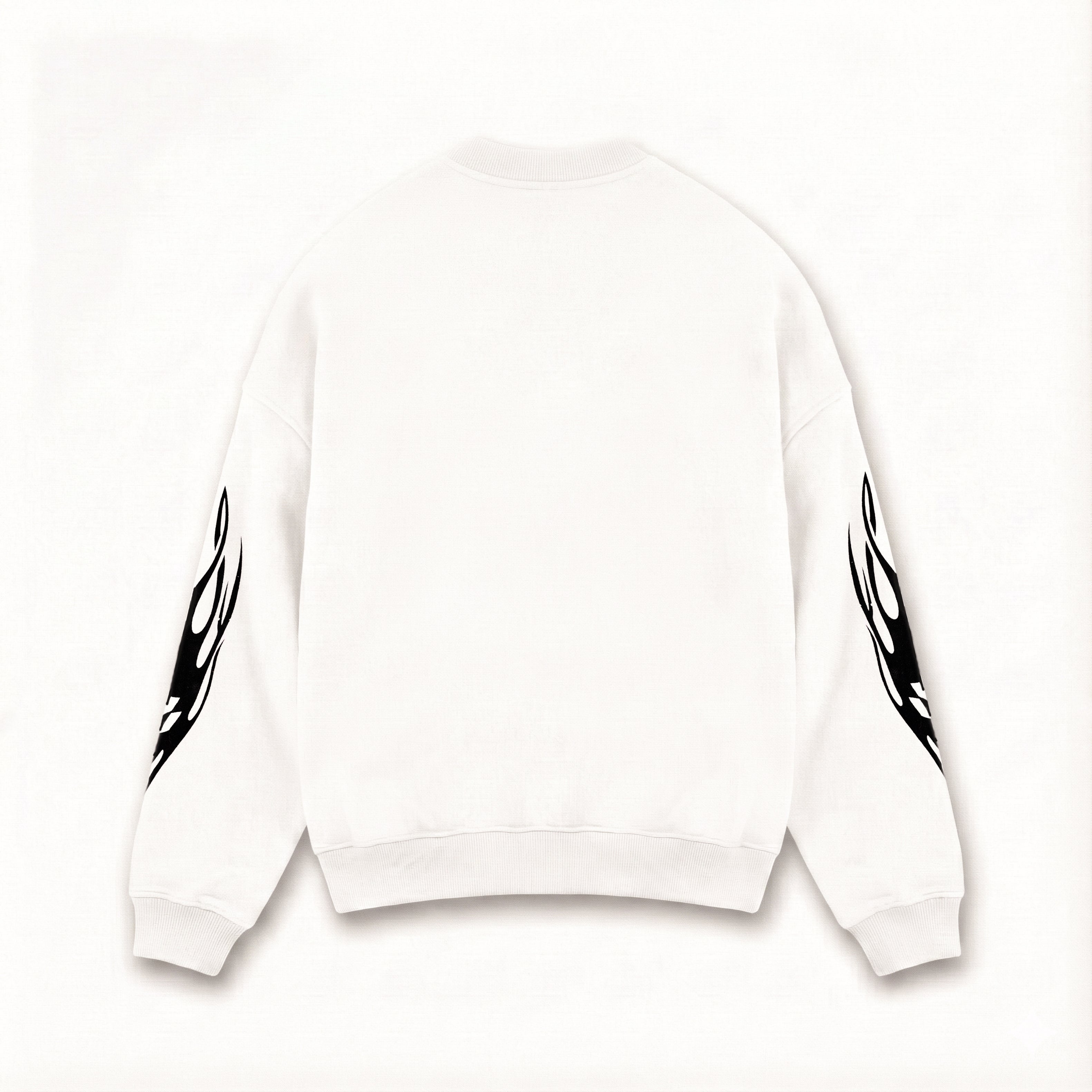 Faachu White Sumon Sweat Shirt