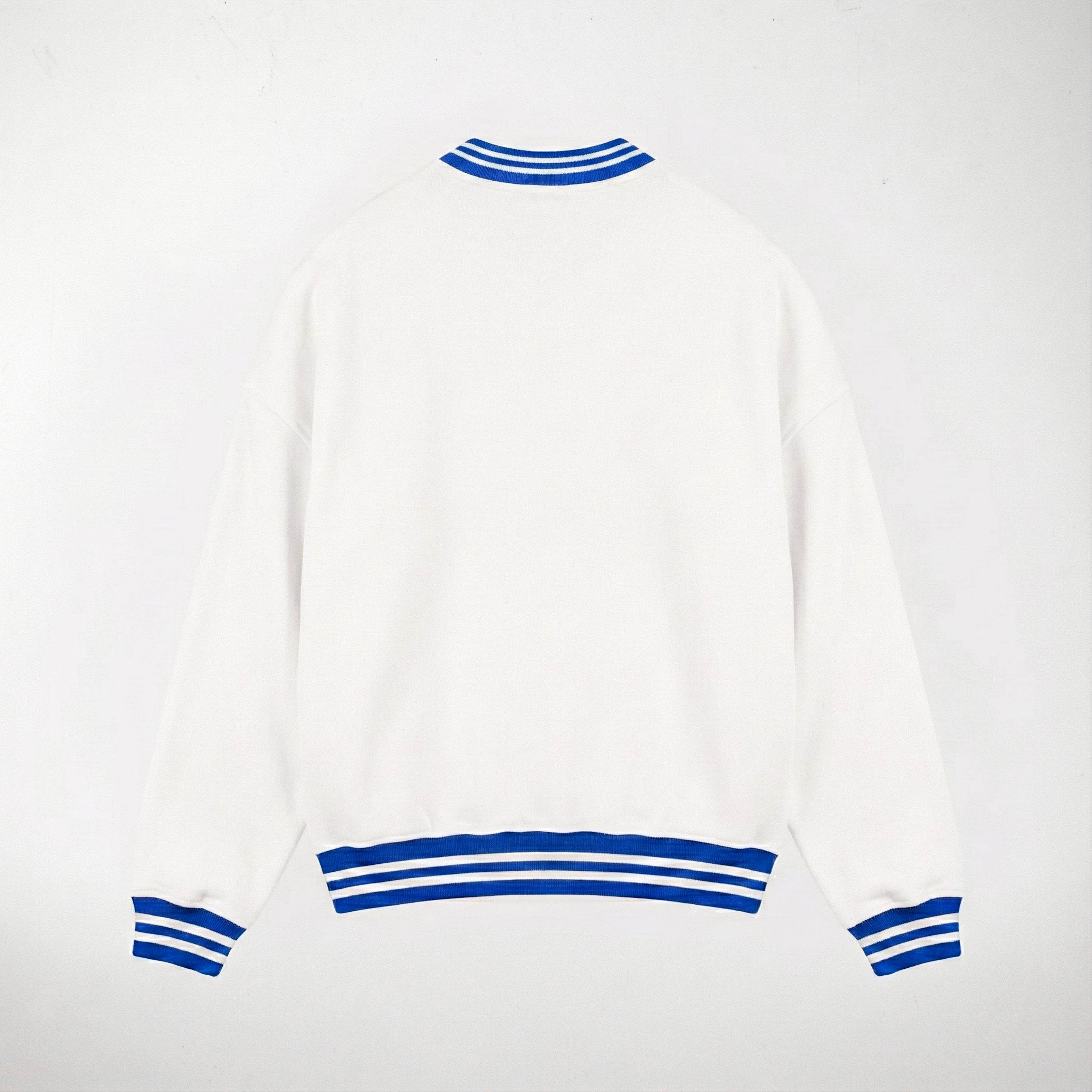 Faachu Basic Blue cuff Sweat Shirt